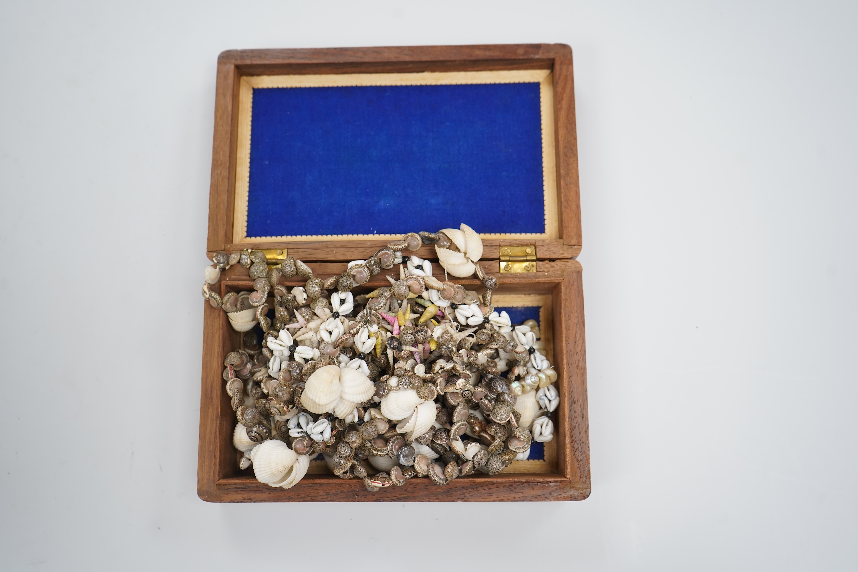 A box of cut glass drops, together with box of gaming counters, a gilt metal cross, an Art Deco ceramic nude figure, two frames, a parker pen, etc.